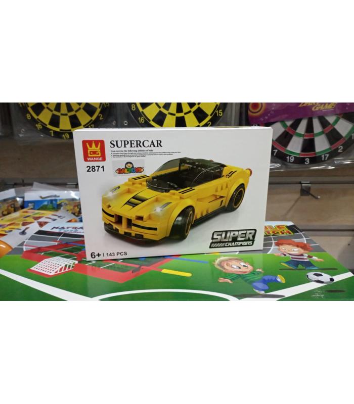 143 Parça lego super car series 2871